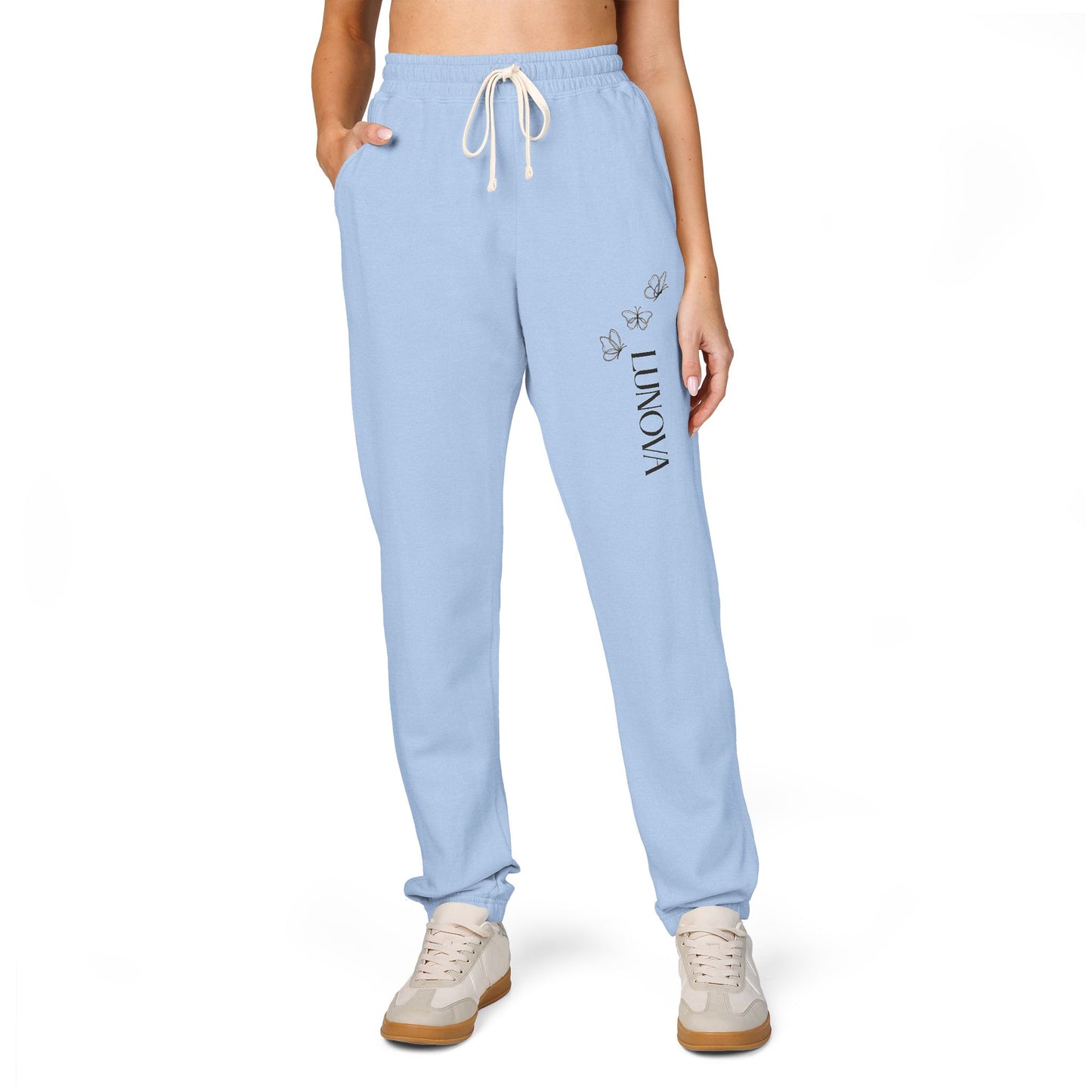 Lunova- Gemütliche Unisex-Fleece-Jogginghose – ideal zum Relaxen, als bequeme Freizeitkleidung und tolle Geschenkidee