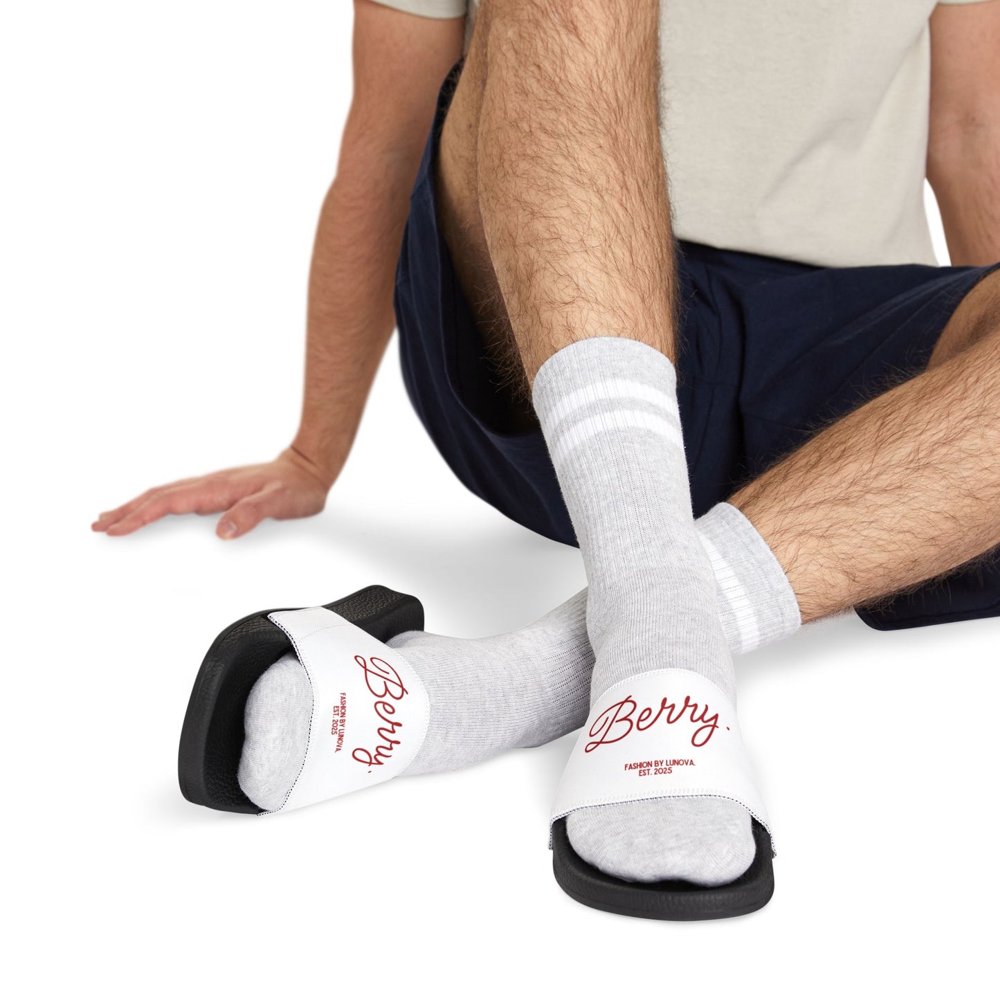 Lunova Herren-Sandalen mit abnehmbaren Riemen – Bequeme Sommerschuhe für Strand, Freizeit & Outdoor