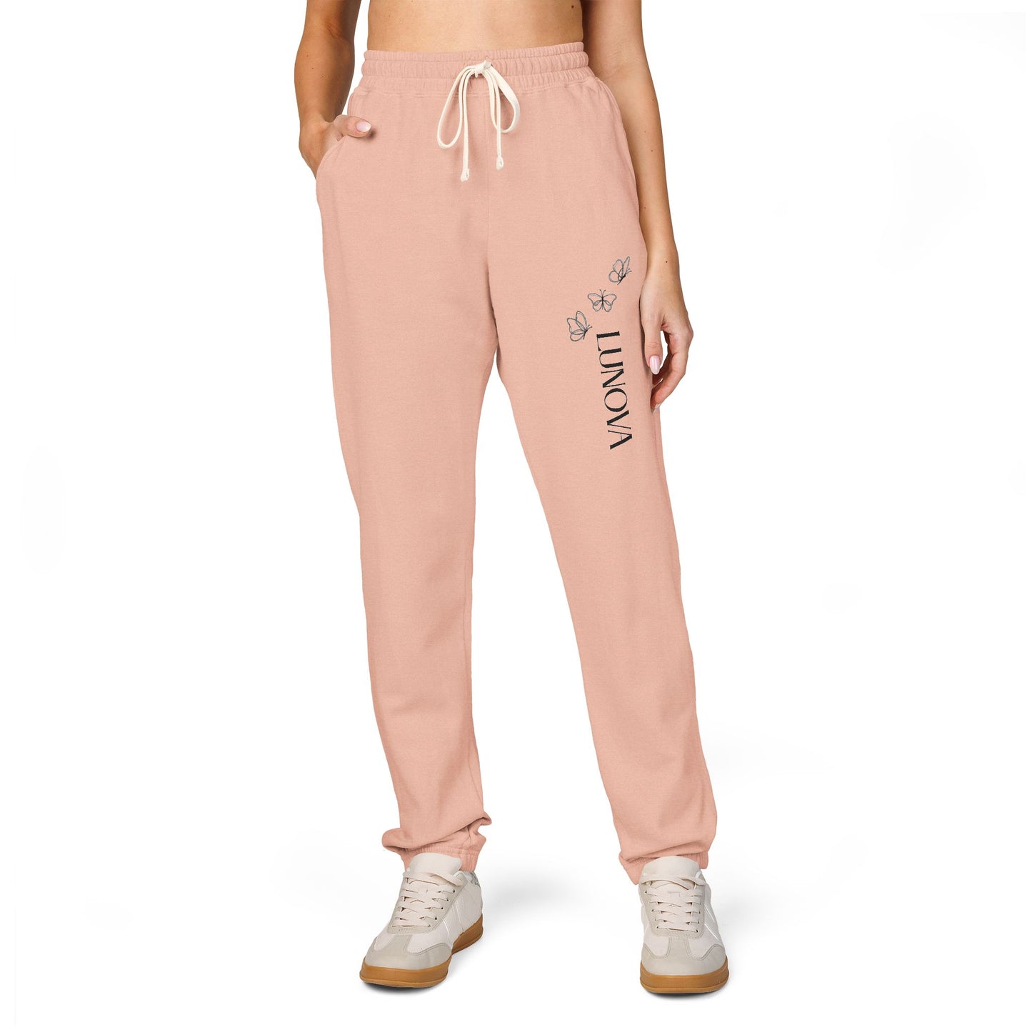Lunova- Gemütliche Unisex-Fleece-Jogginghose – ideal zum Relaxen, als bequeme Freizeitkleidung und tolle Geschenkidee