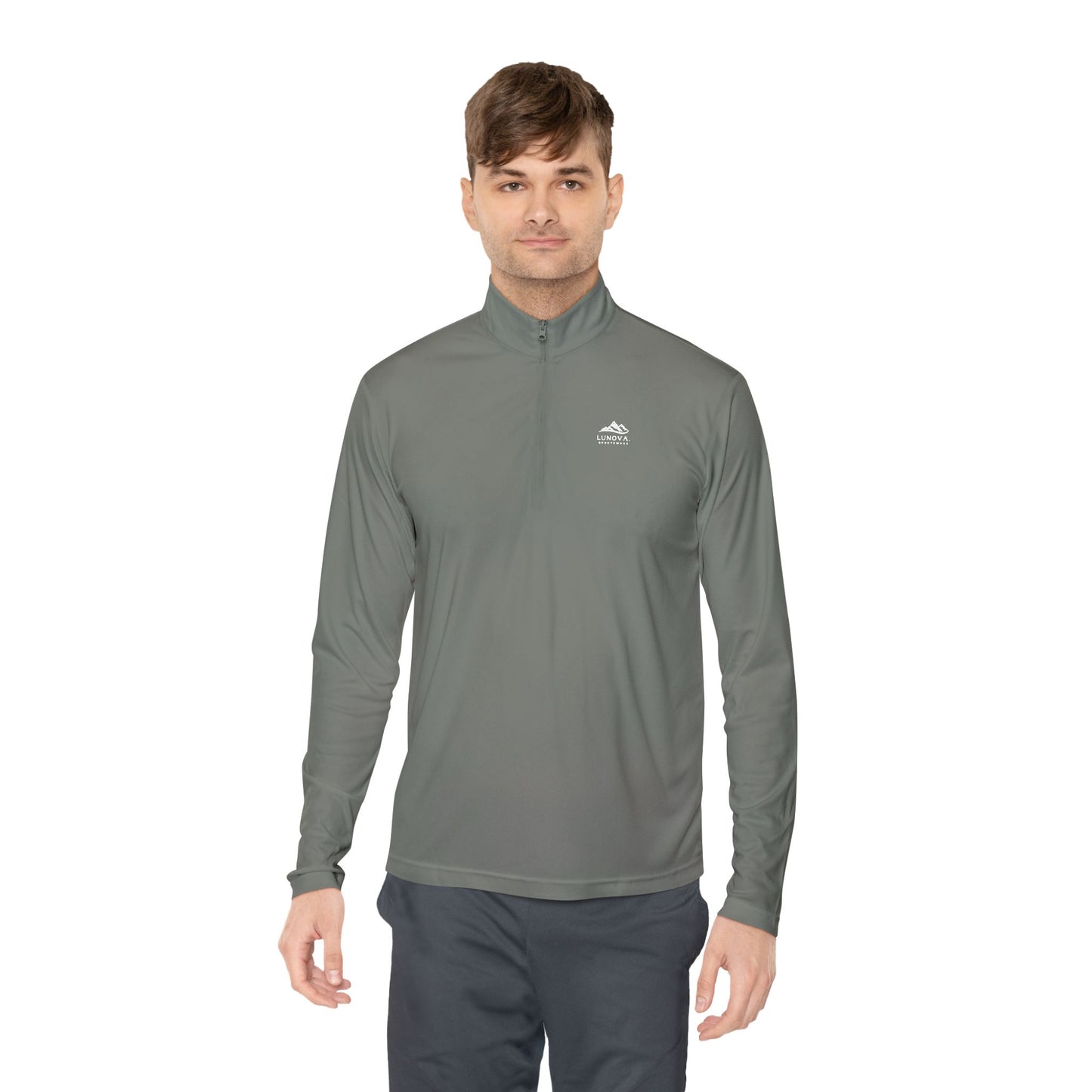Lunova Unisex Quarter-Zip Sportswear Pullover – Leicht & Atmungsaktiv