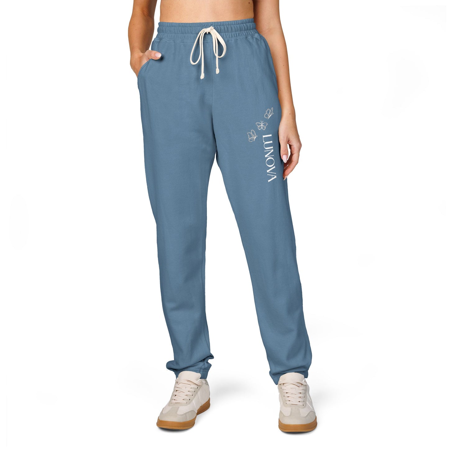 Lunova- Gemütliche Unisex-Fleece-Jogginghose – ideal zum Relaxen, als bequeme Freizeitkleidung und tolle Geschenkidee