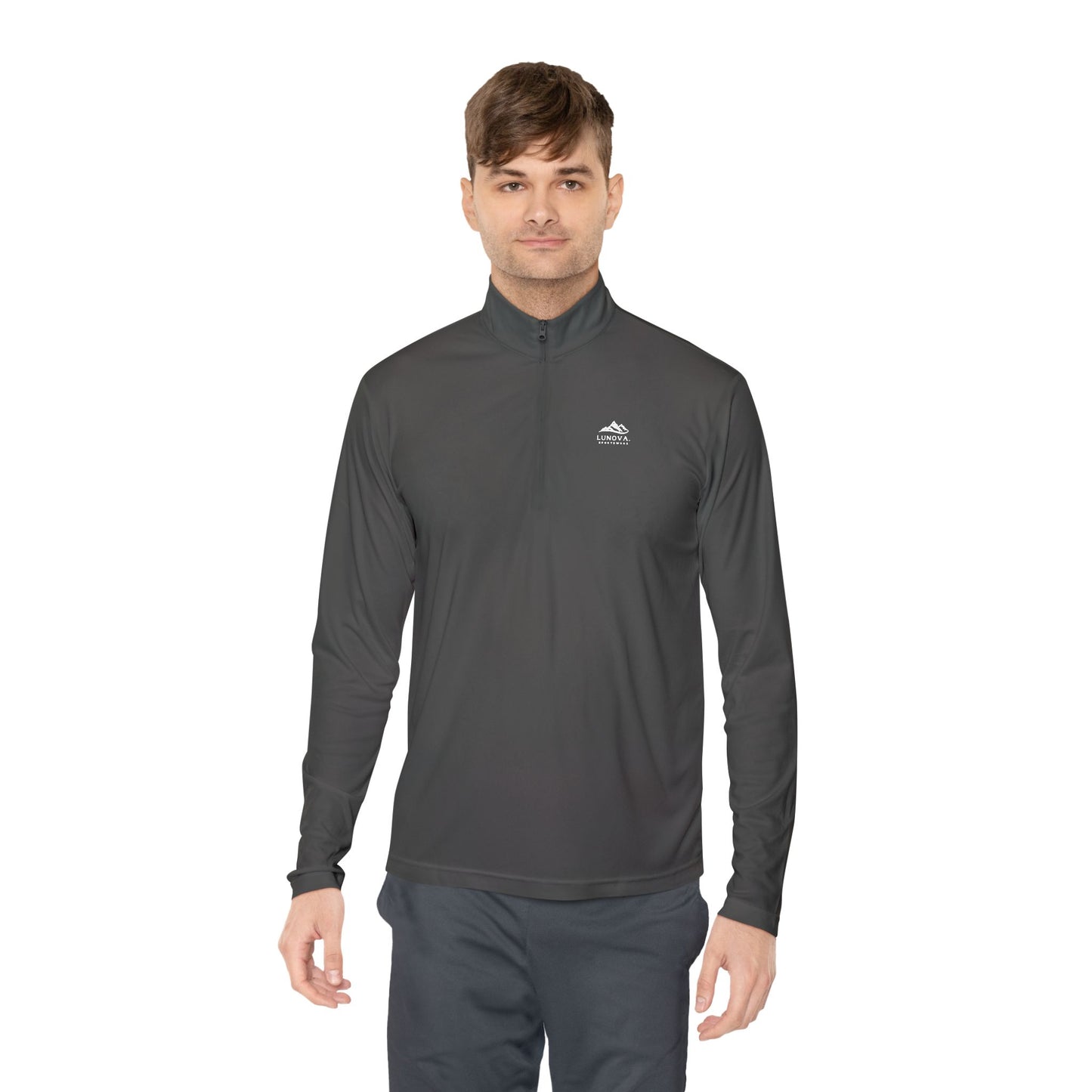 Lunova Unisex Quarter-Zip Sportswear Pullover – Leicht & Atmungsaktiv