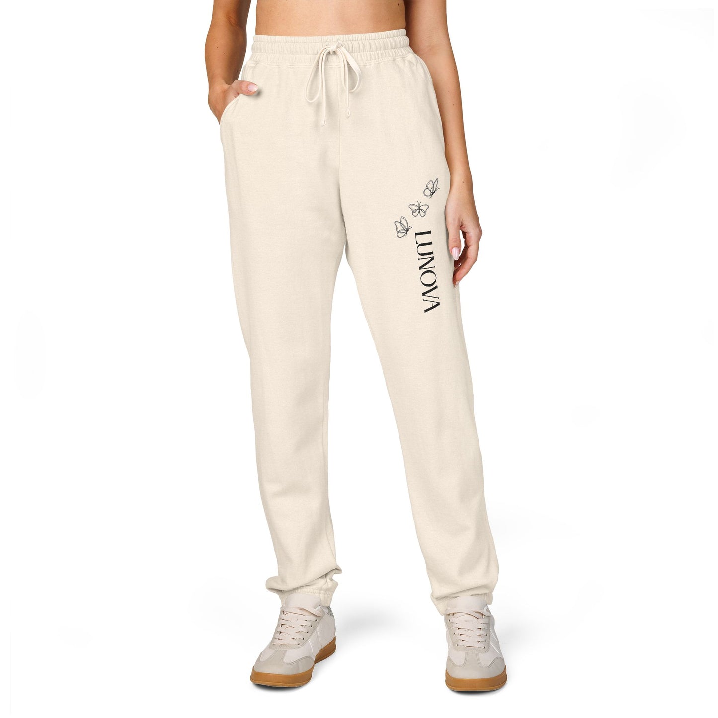 Lunova- Gemütliche Unisex-Fleece-Jogginghose – ideal zum Relaxen, als bequeme Freizeitkleidung und tolle Geschenkidee