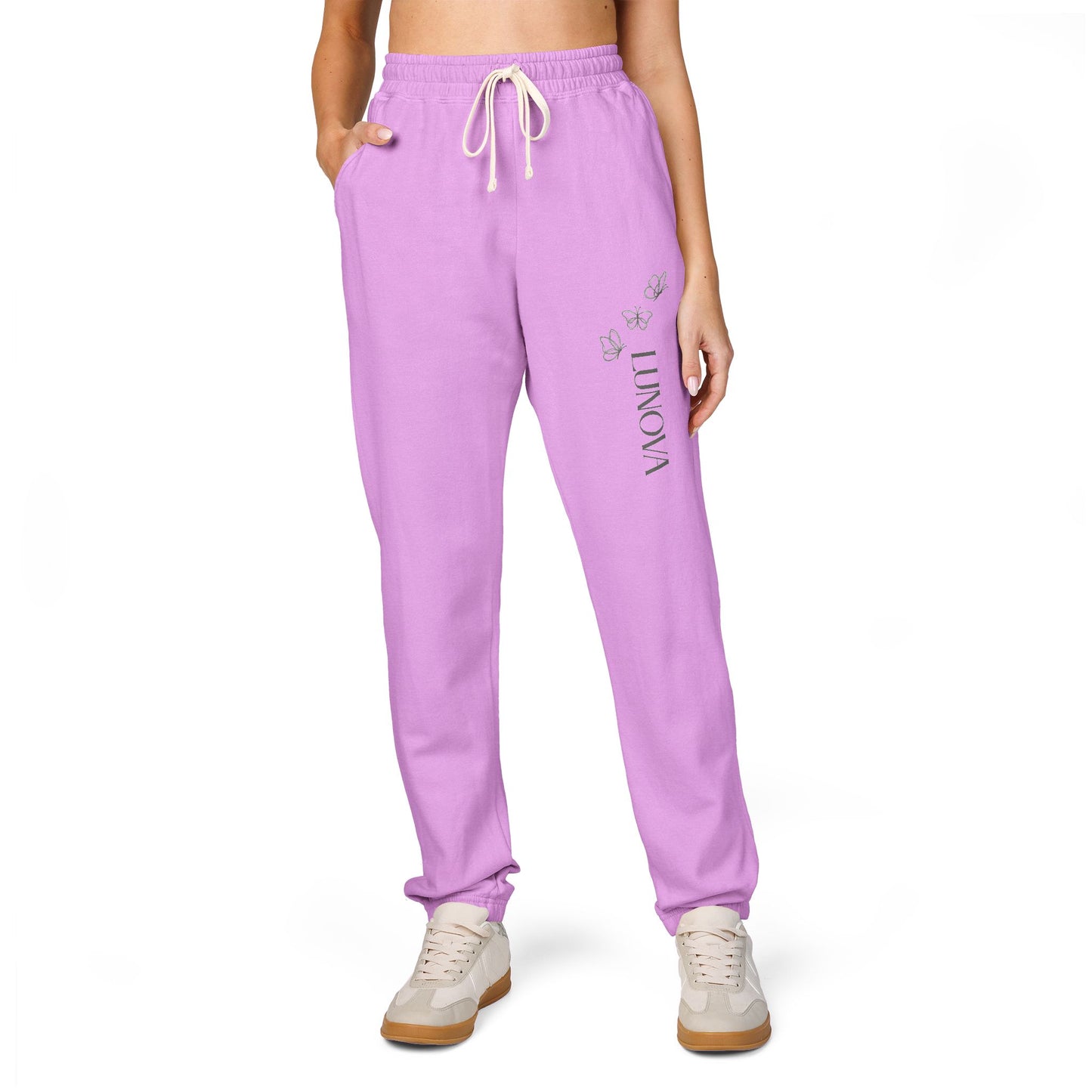 Lunova- Gemütliche Unisex-Fleece-Jogginghose – ideal zum Relaxen, als bequeme Freizeitkleidung und tolle Geschenkidee