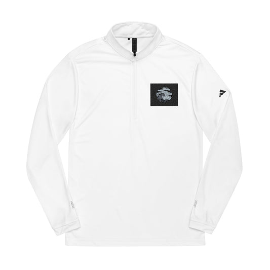 adidas® Quarter-Zip Wellen-Pullover