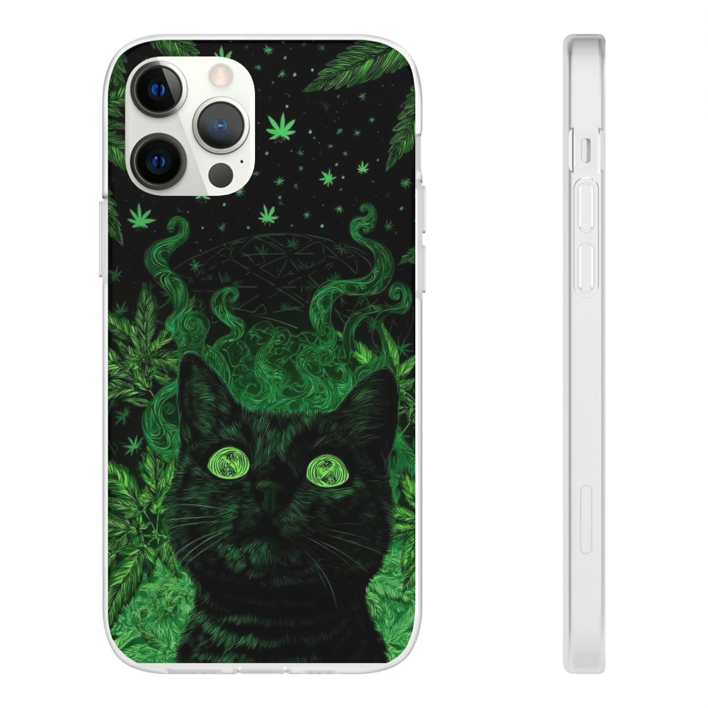 Trippy Cat Vibes Phone Case