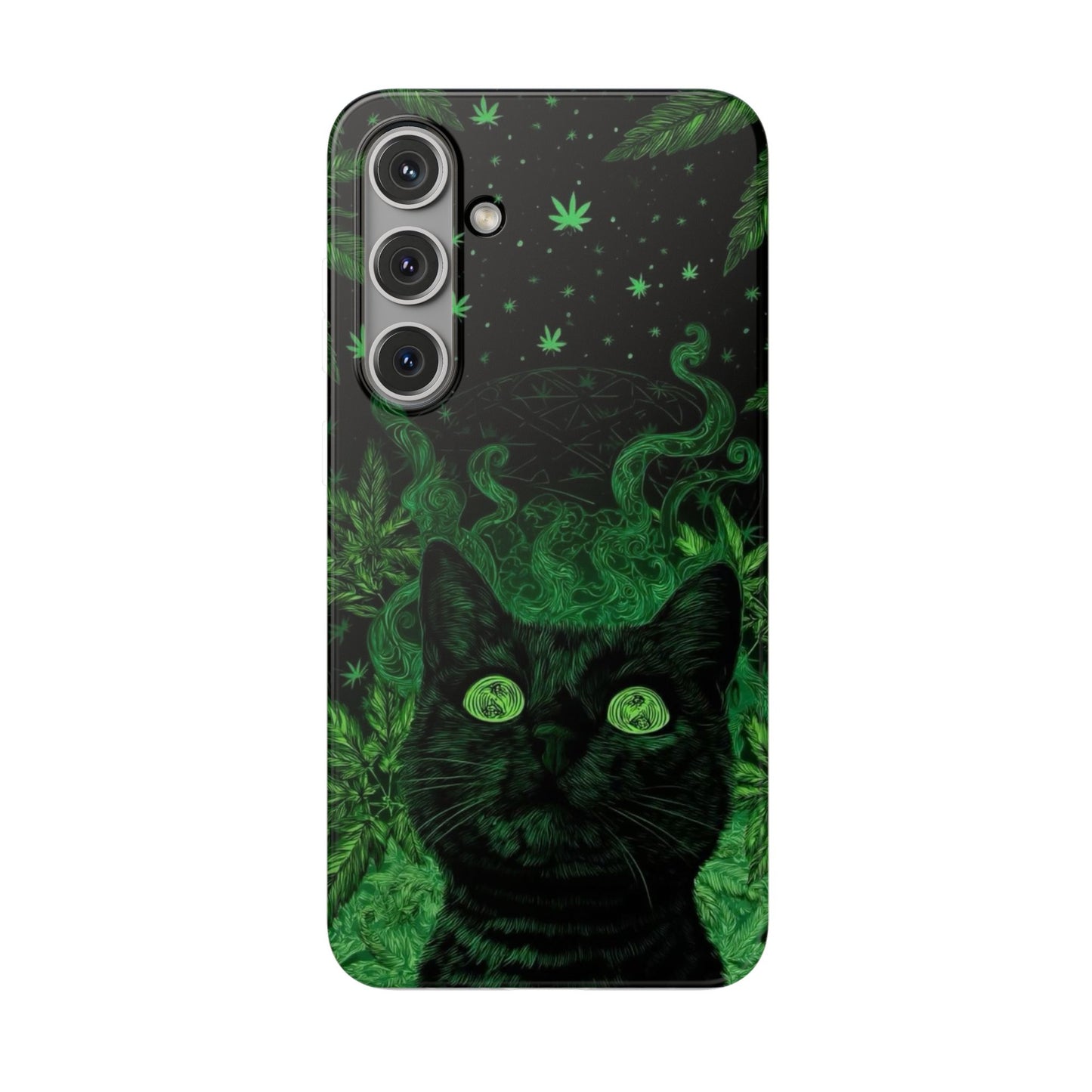 Trippy Cat Vibes Phone Case