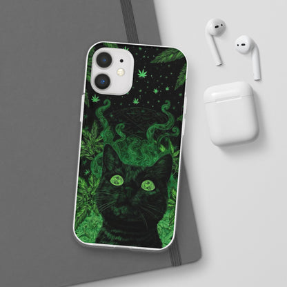 Trippy Cat Vibes Phone Case
