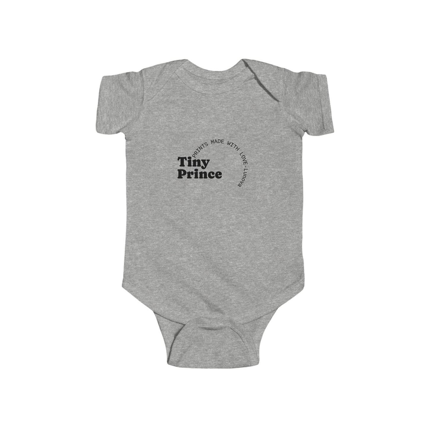 Lunova- Süßer Baby-Body Kleiner Prinz – Babykleidung für Neugeborene