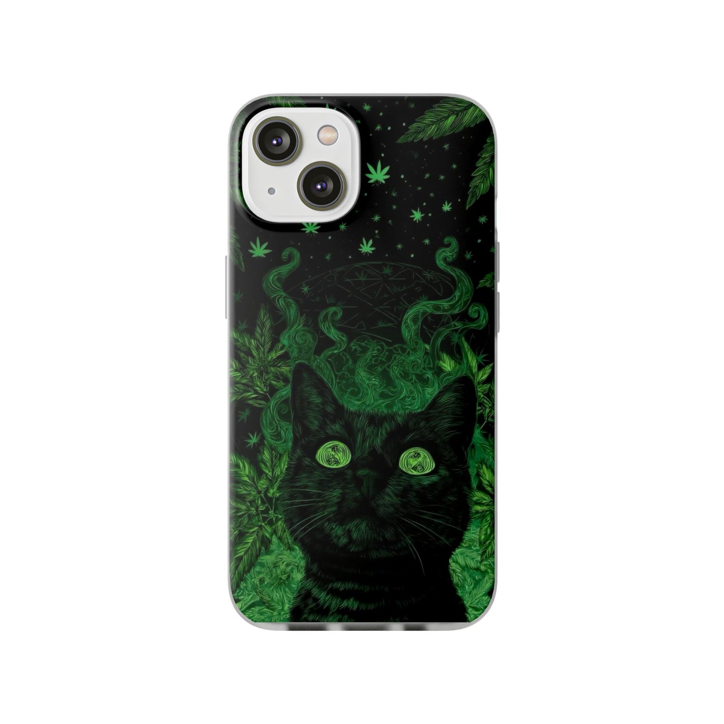 Trippy Cat Vibes Phone Case
