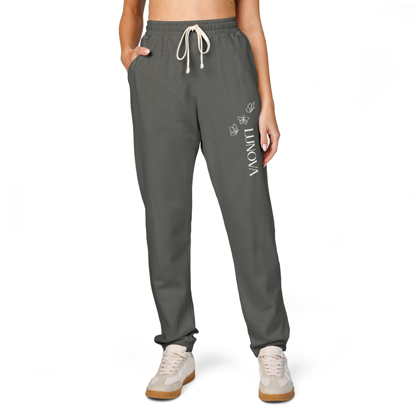 Lunova- Gemütliche Unisex-Fleece-Jogginghose – ideal zum Relaxen, als bequeme Freizeitkleidung und tolle Geschenkidee