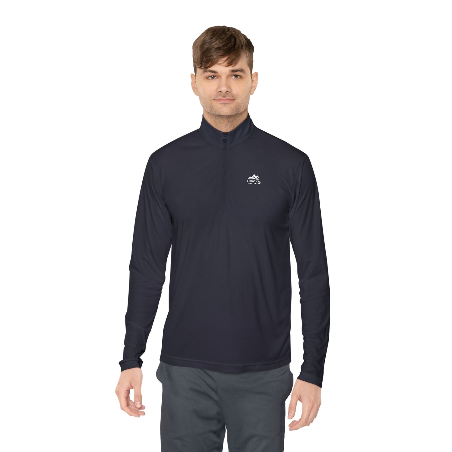 Lunova Unisex Quarter-Zip Sportswear Pullover – Leicht & Atmungsaktiv