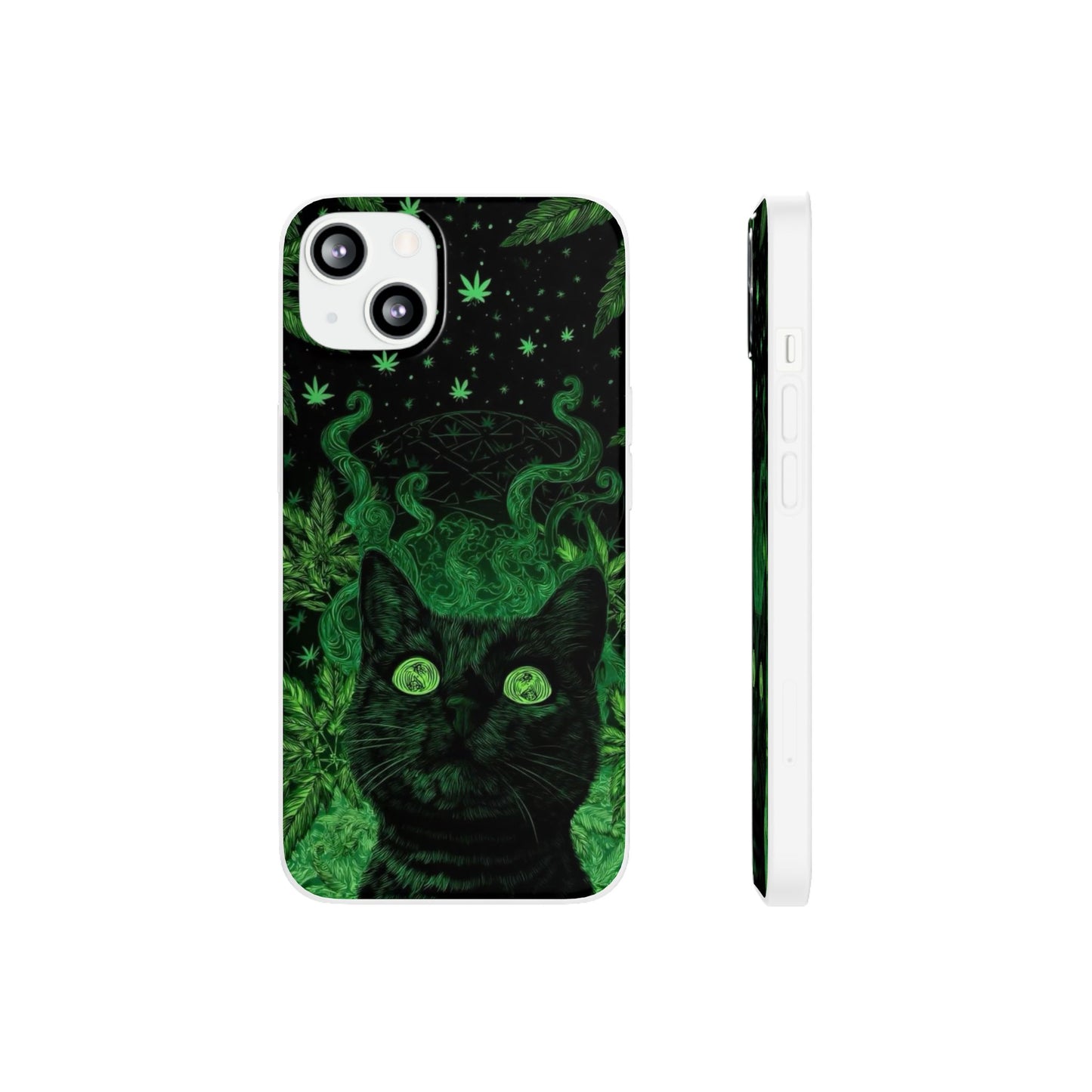 Trippy Cat Vibes Phone Case