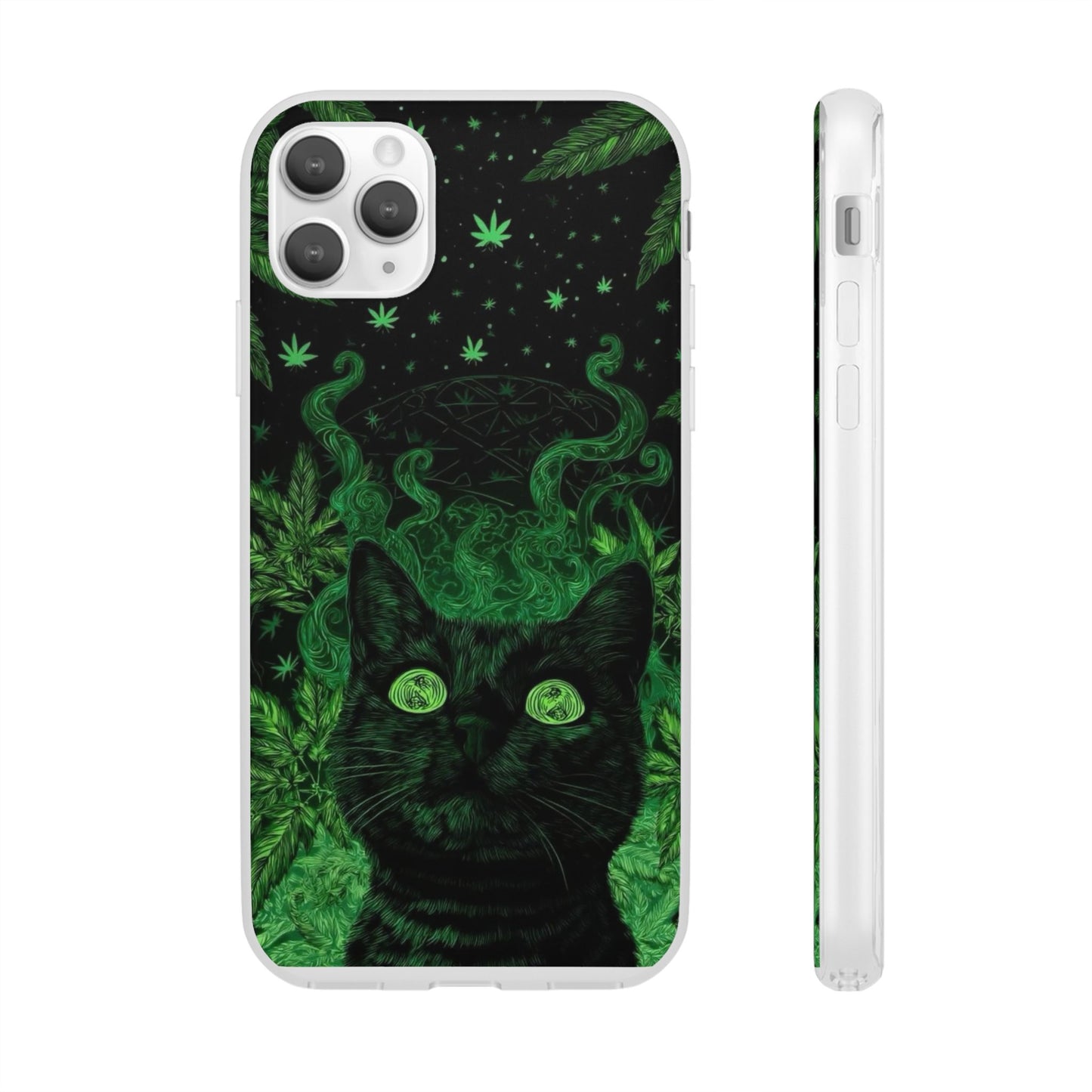 Trippy Cat Vibes Phone Case