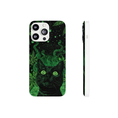Trippy Cat Vibes Phone Case