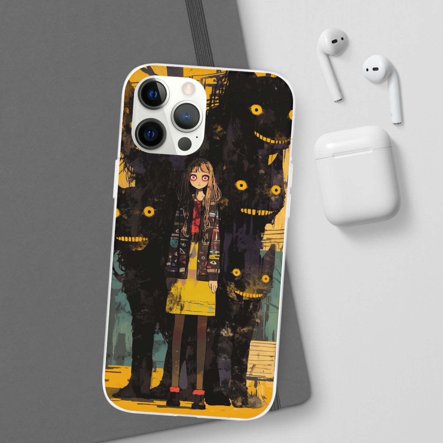 Silent Fear Phone Case