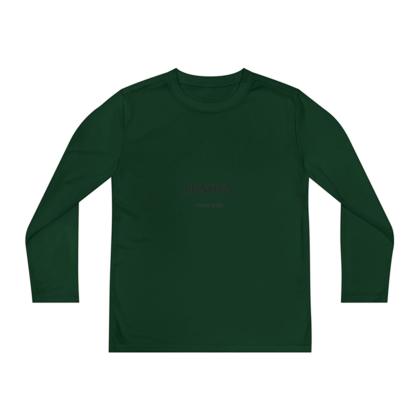 Youth Long Sleeve Tee - LUNOVA Design for Active Kids, Perfect for Sports & Casual Wear