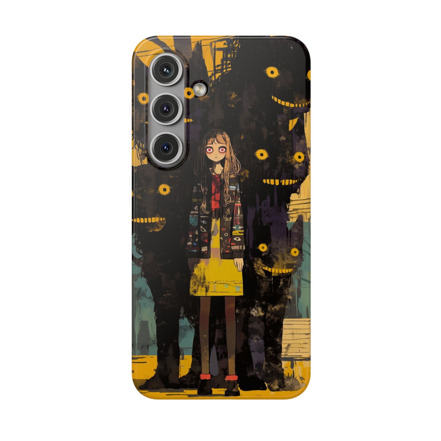 Silent Fear Phone Case
