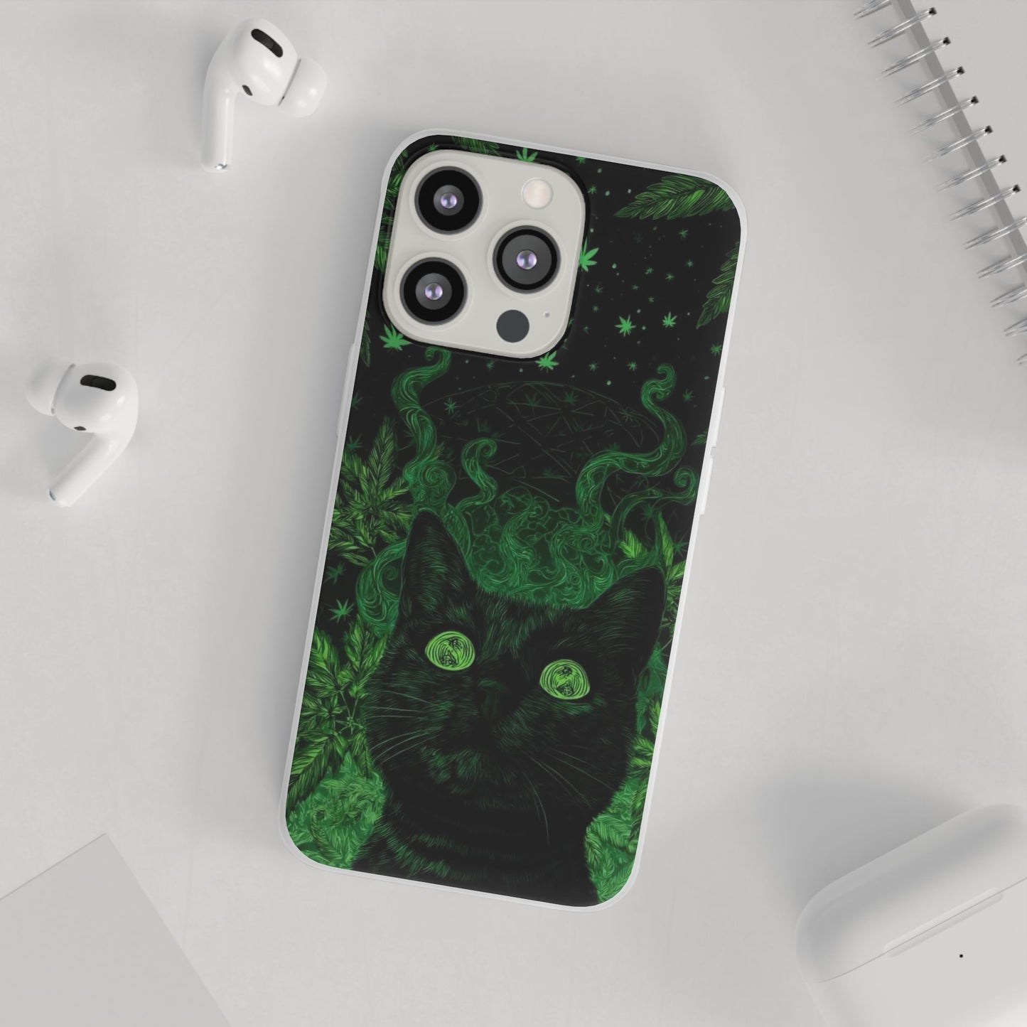 Trippy Cat Vibes Phone Case