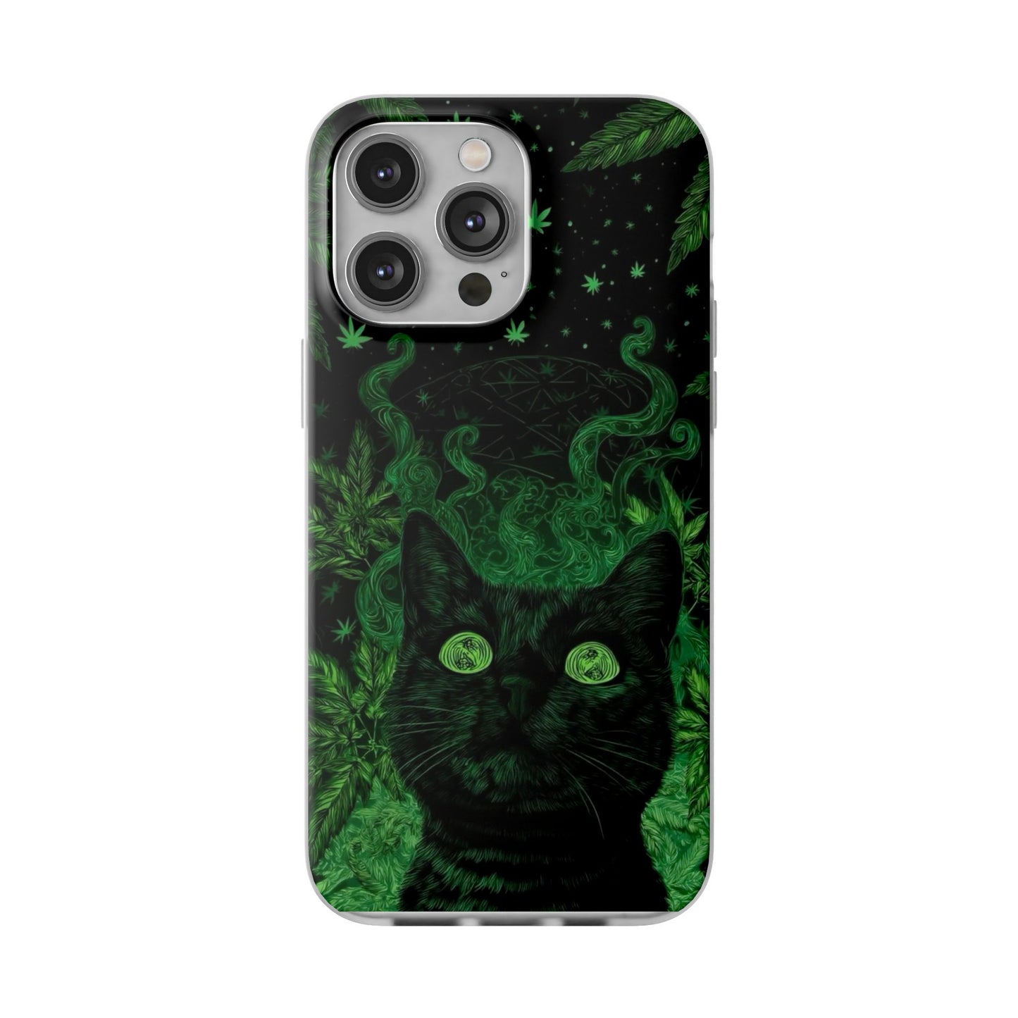 Trippy Cat Vibes Phone Case