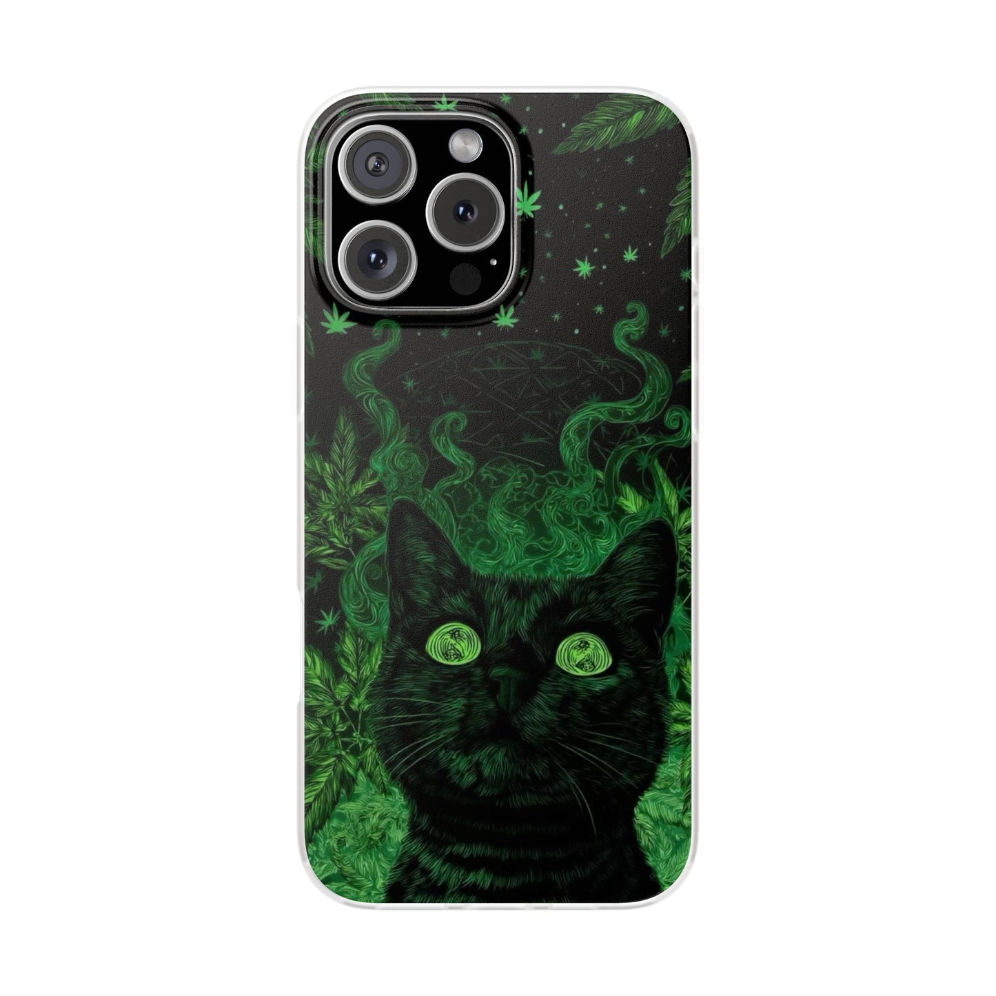 Trippy Cat Vibes Phone Case