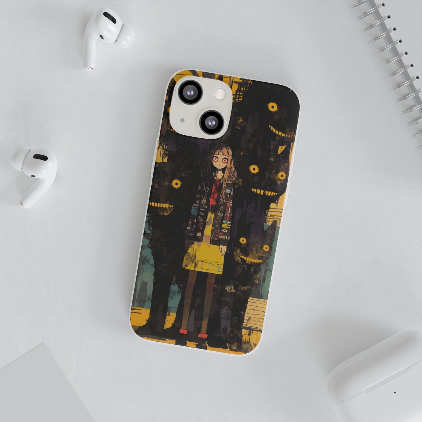 Silent Fear Phone Case