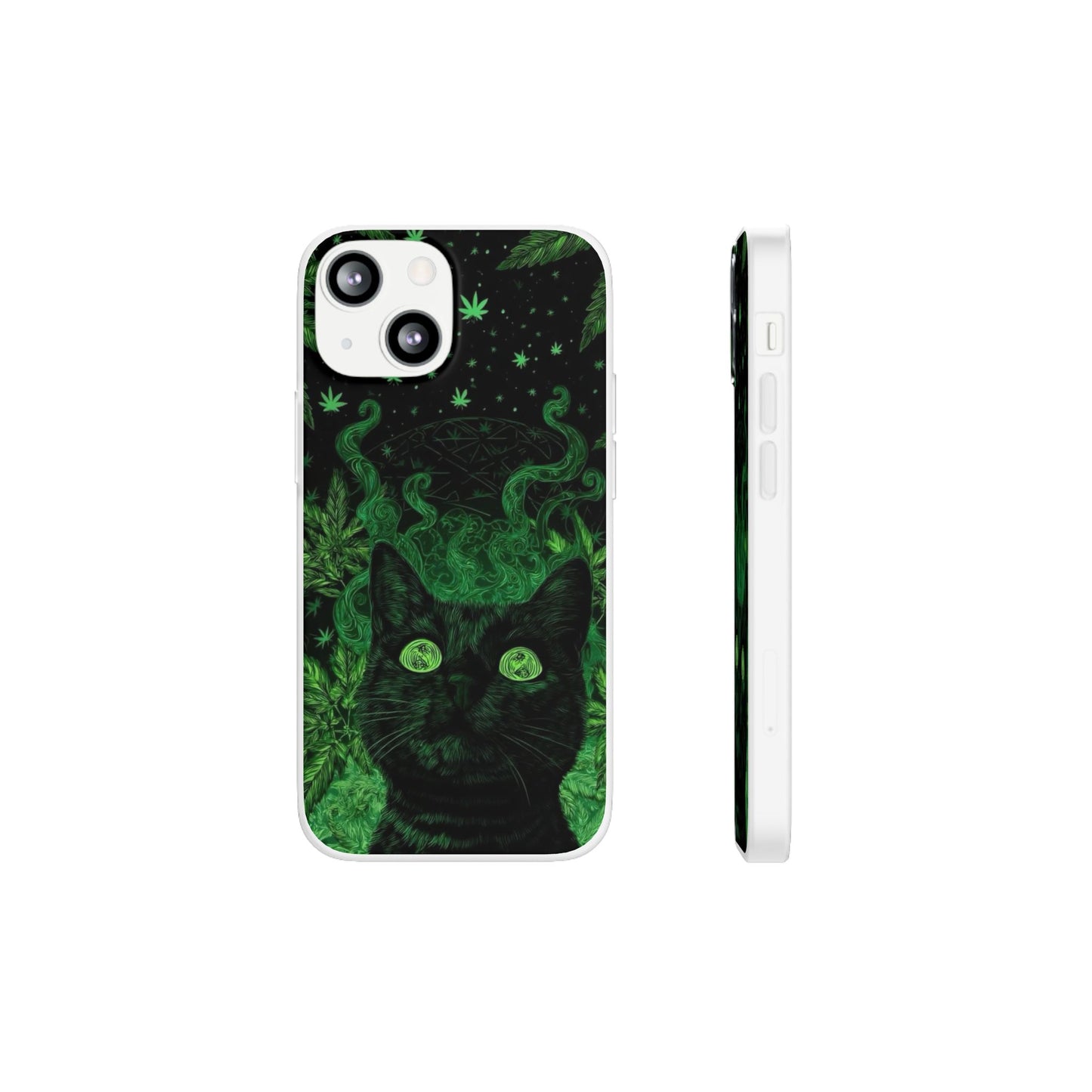 Trippy Cat Vibes Phone Case
