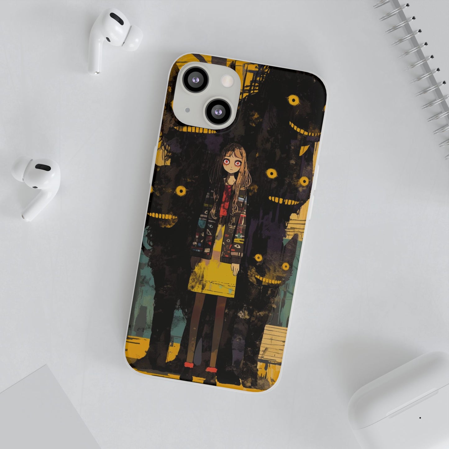 Silent Fear Phone Case