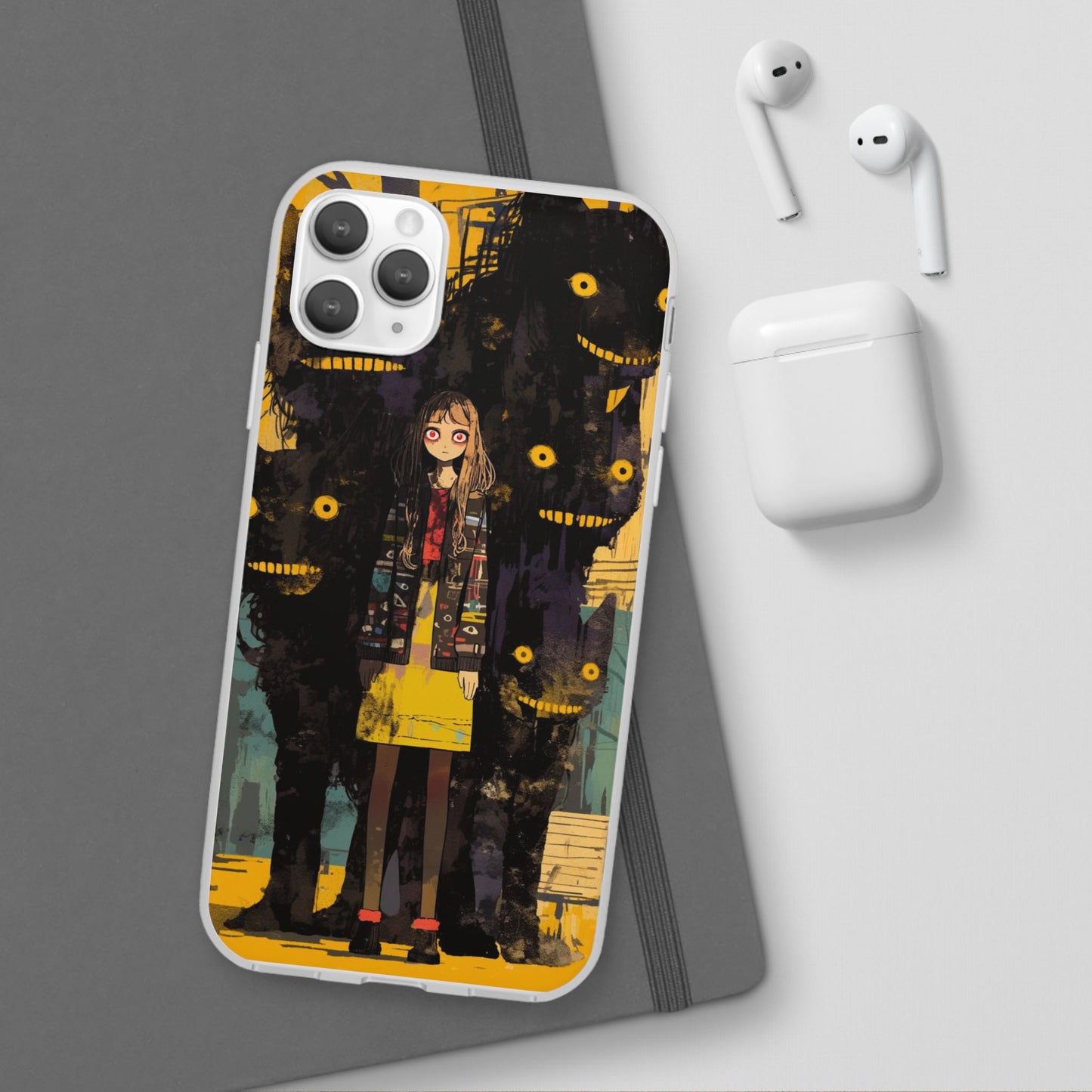 Silent Fear Phone Case