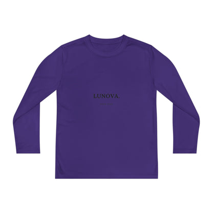Youth Long Sleeve Tee - LUNOVA Design for Active Kids, Perfect for Sports & Casual Wear