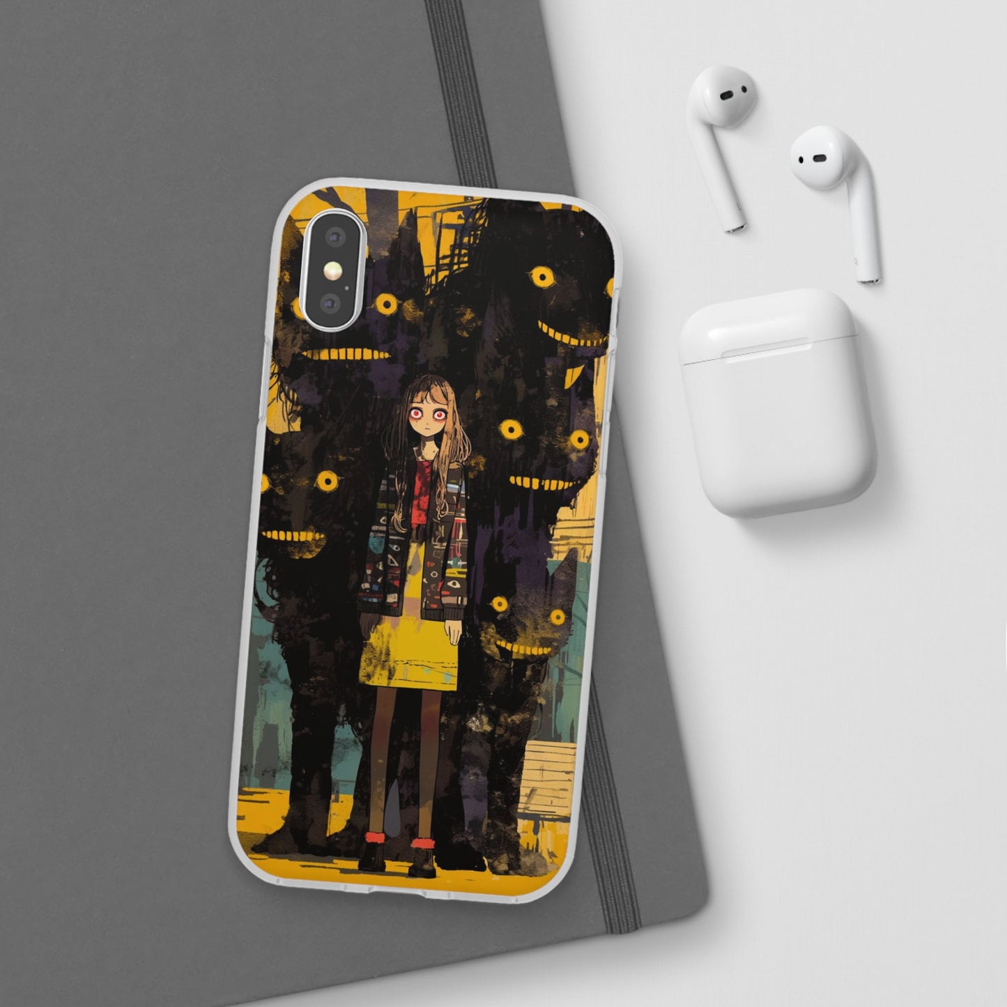 Silent Fear Phone Case