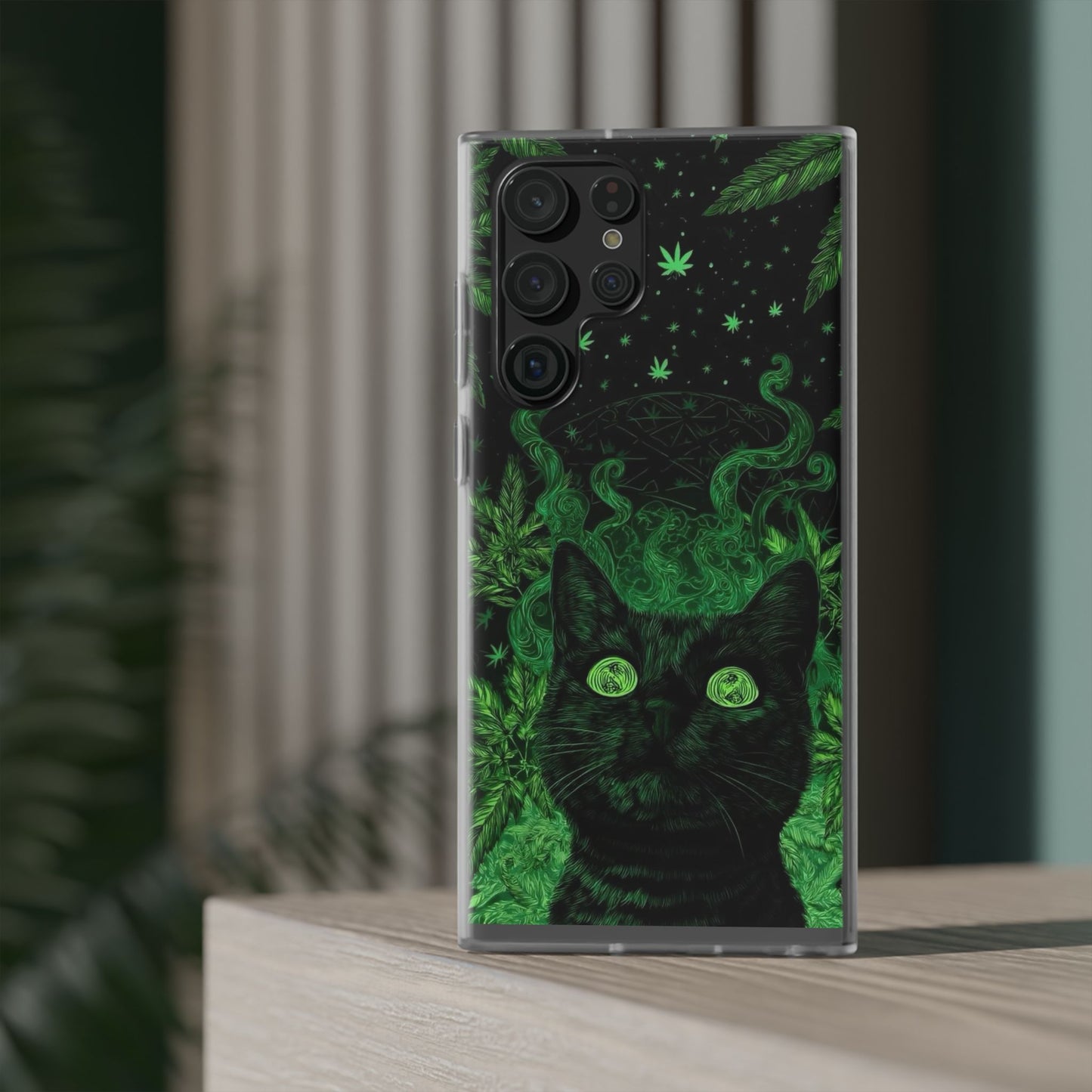 Trippy Cat Vibes Phone Case