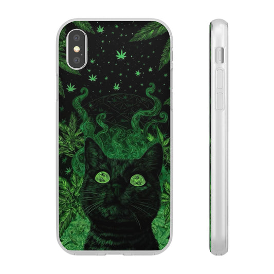 Trippy Cat Vibes Phone Case