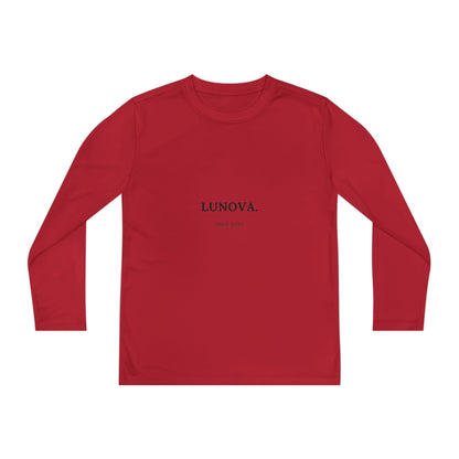 Youth Long Sleeve Tee - LUNOVA Design for Active Kids, Perfect for Sports & Casual Wear