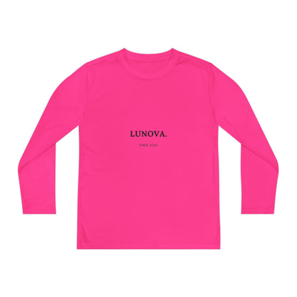 Youth Long Sleeve Tee - LUNOVA Design for Active Kids, Perfect for Sports & Casual Wear