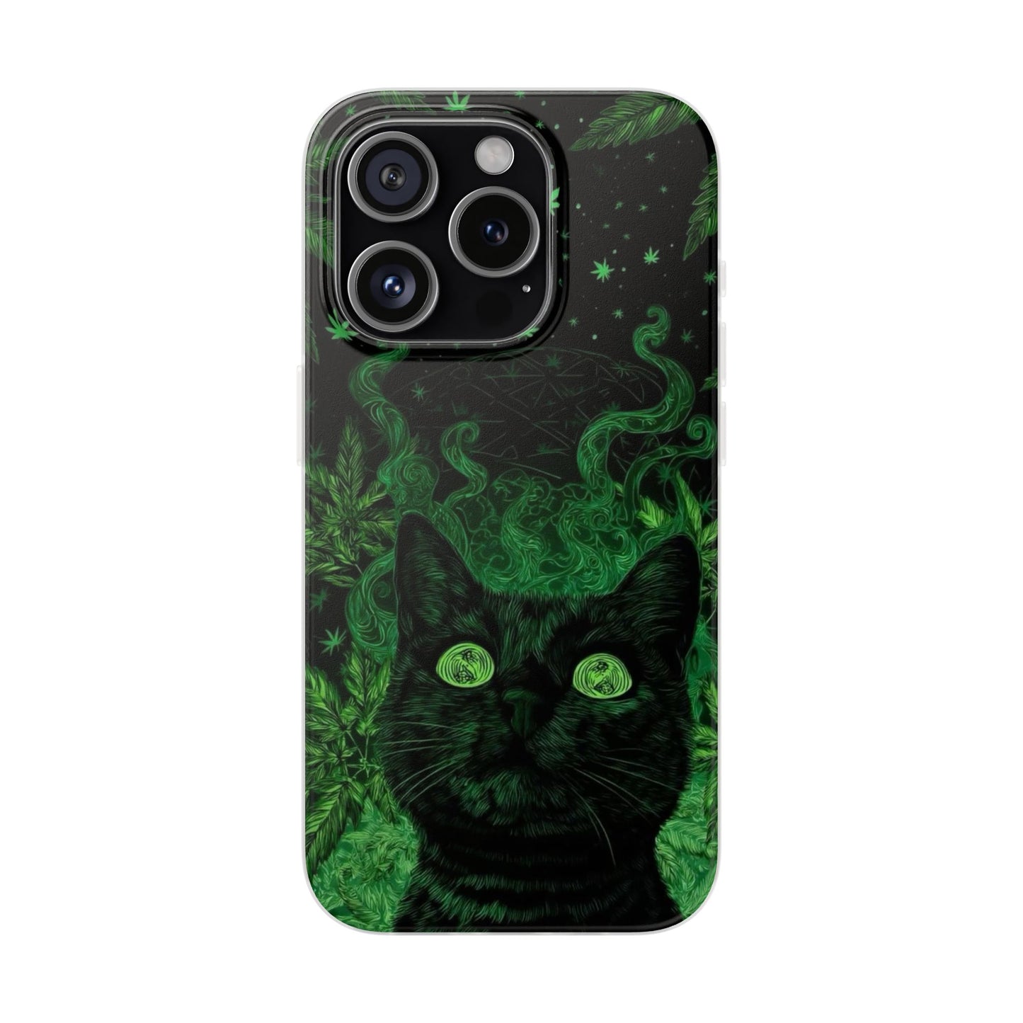 Trippy Cat Vibes Phone Case