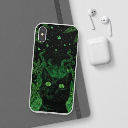 Trippy Cat Vibes Phone Case