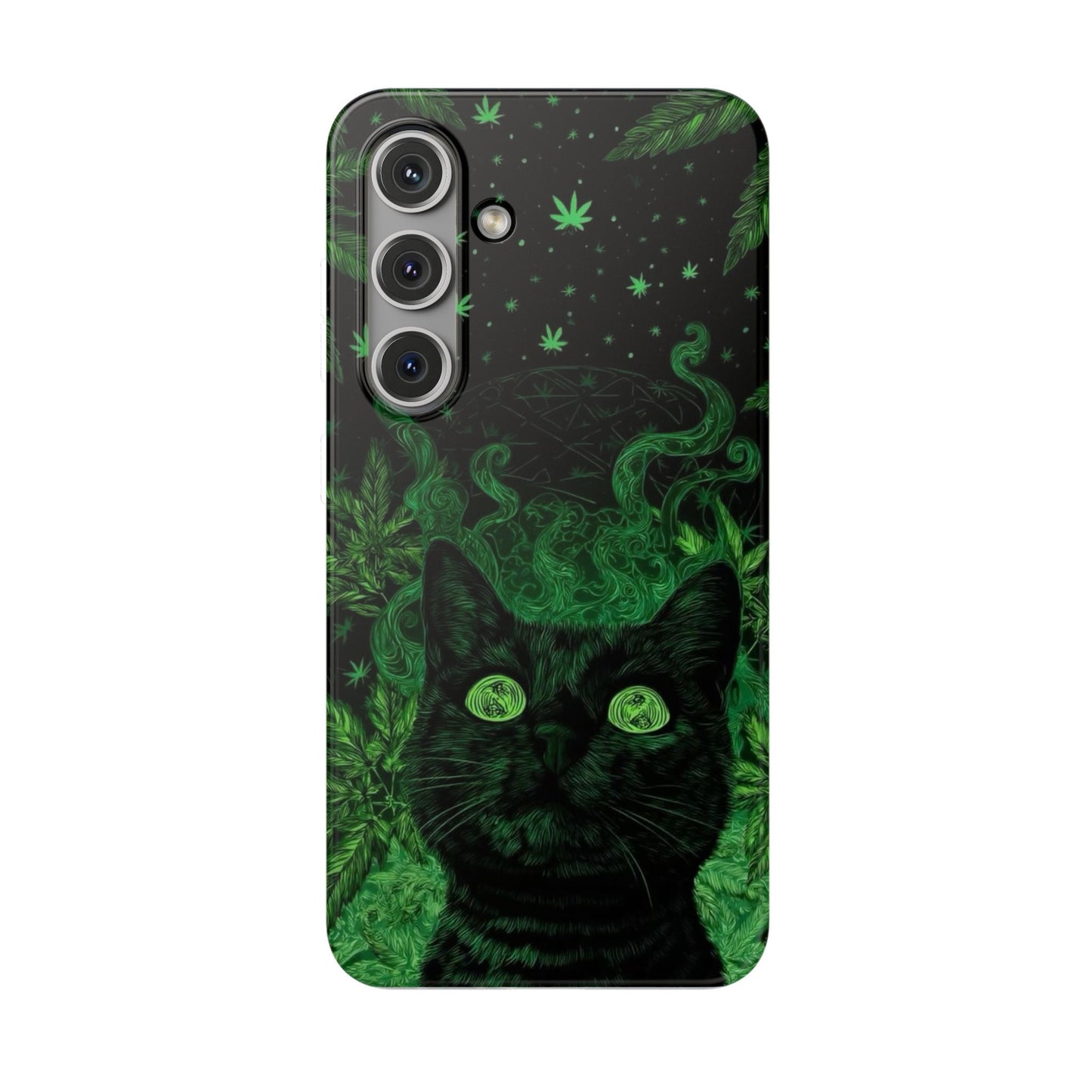Trippy Cat Vibes Phone Case