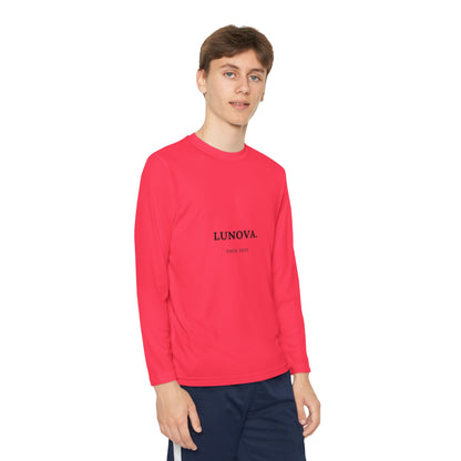 Youth Long Sleeve Tee - LUNOVA Design for Active Kids, Perfect for Sports & Casual Wear