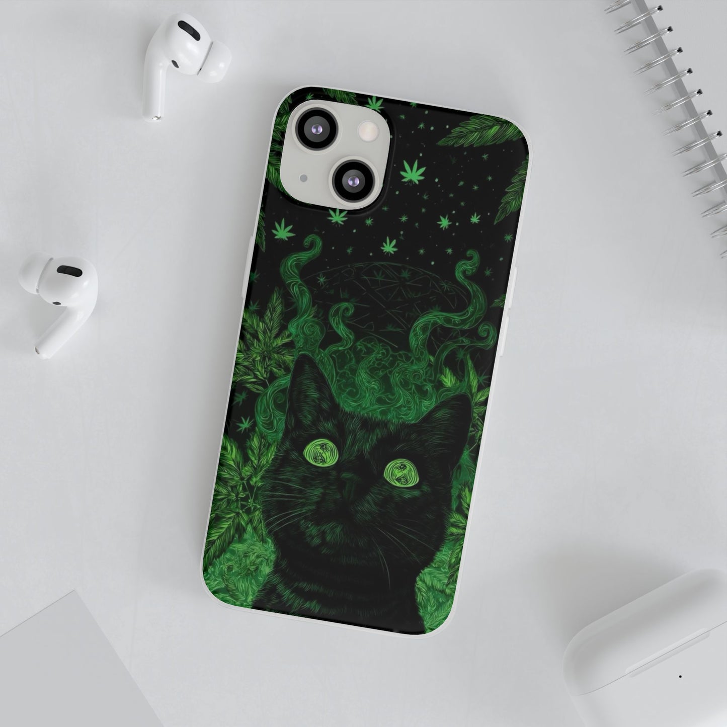 Trippy Cat Vibes Phone Case