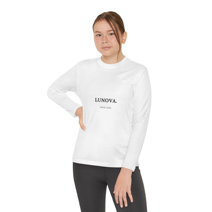 Youth Long Sleeve Tee - LUNOVA Design for Active Kids, Perfect for Sports & Casual Wear