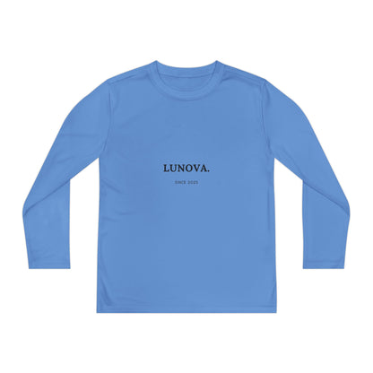 Youth Long Sleeve Tee - LUNOVA Design for Active Kids, Perfect for Sports & Casual Wear