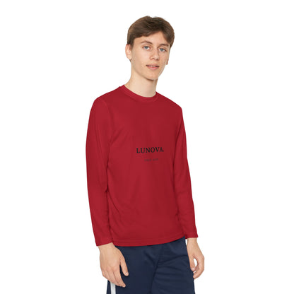 Youth Long Sleeve Tee - LUNOVA Design for Active Kids, Perfect for Sports & Casual Wear
