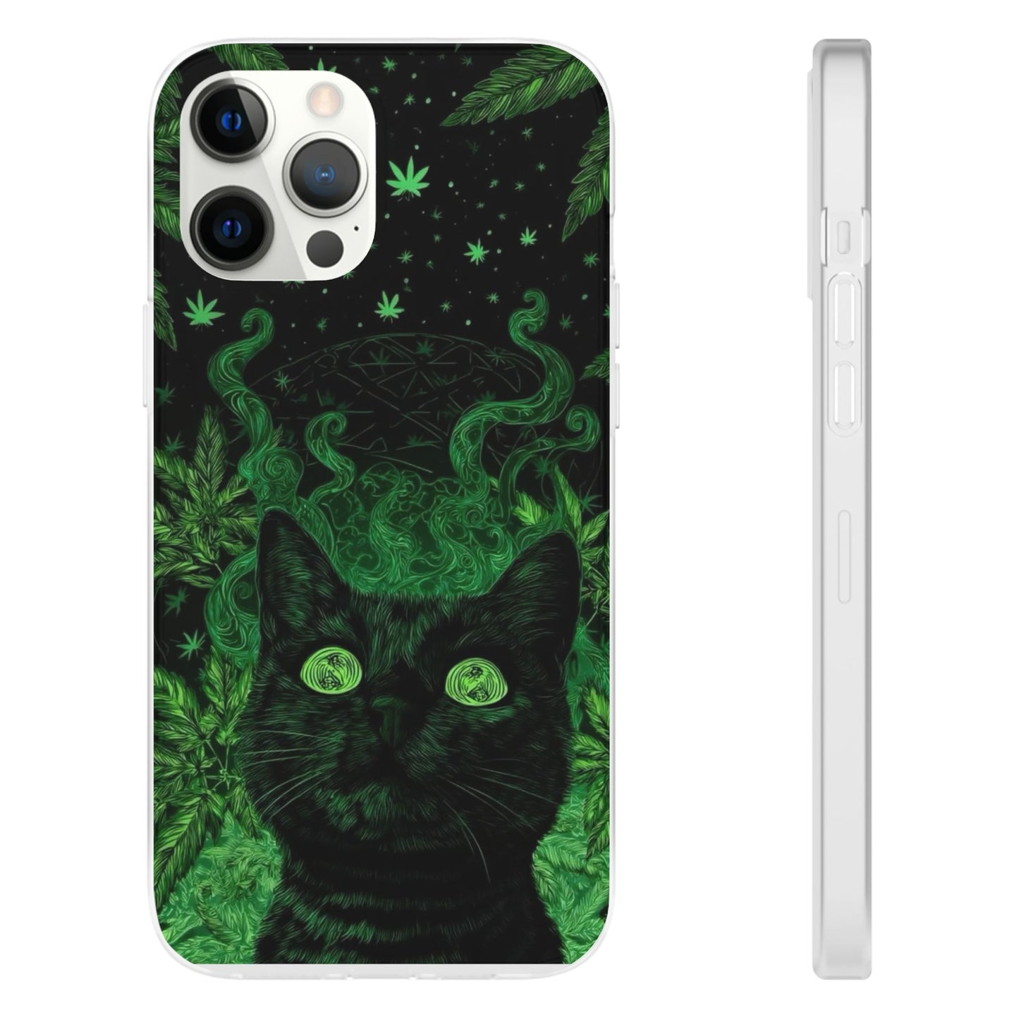 Trippy Cat Vibes Phone Case