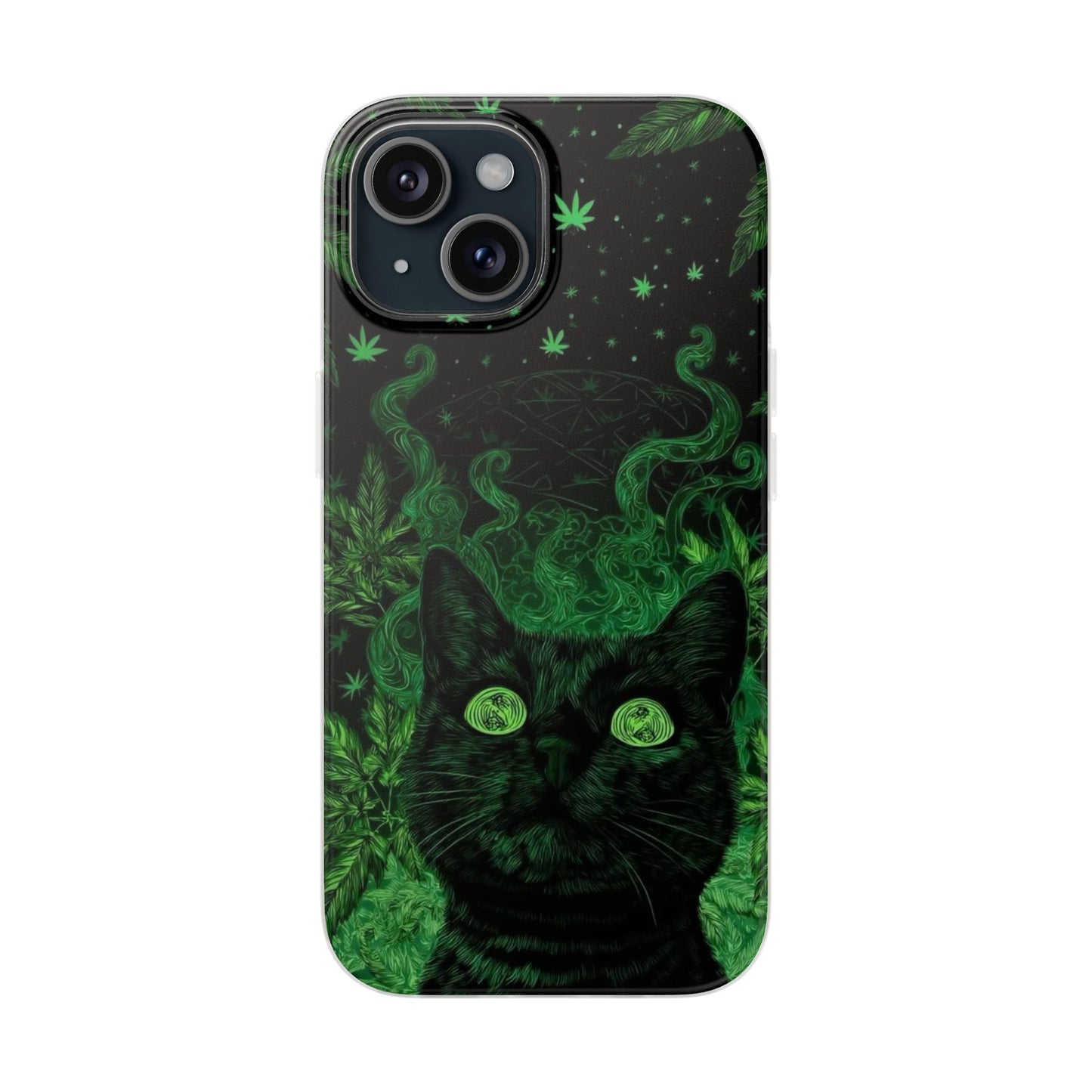 Trippy Cat Vibes Phone Case