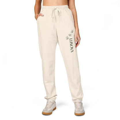 Lunova- Gemütliche Unisex-Fleece-Jogginghose – ideal zum Relaxen, als bequeme Freizeitkleidung und tolle Geschenkidee