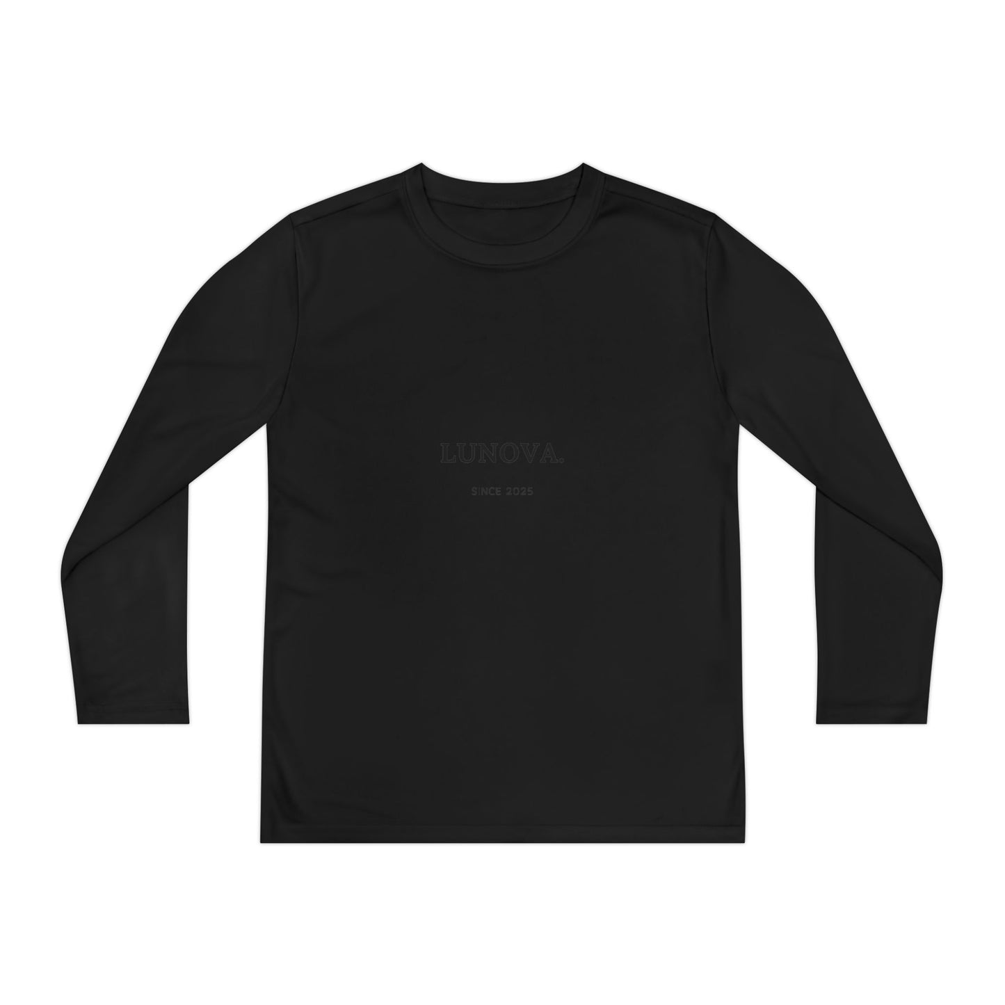 Youth Long Sleeve Tee - LUNOVA Design for Active Kids, Perfect for Sports & Casual Wear