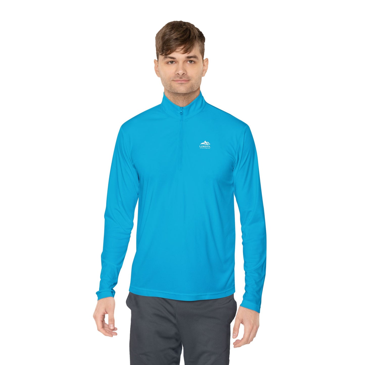 Lunova Unisex Quarter-Zip Sportswear Pullover – Leicht & Atmungsaktiv