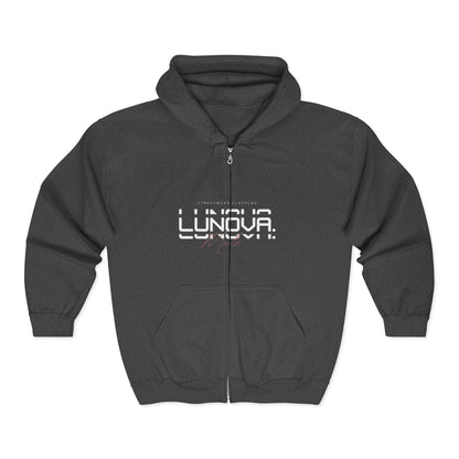 Lunova Streetwear Zip Hoodie – Unisex, Bequem & Stylisch
