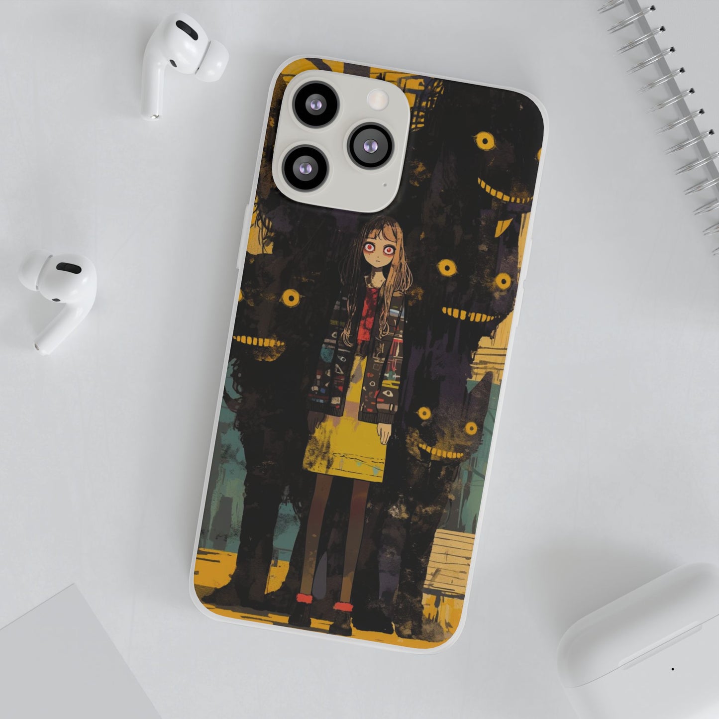 Silent Fear Phone Case
